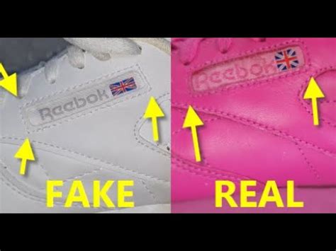 how to identify fake reebok shoes|reebok shoe logo check.